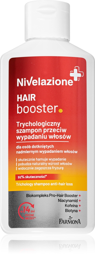 Nivelazione Hair Booster укрепляющий шампунь против выпадения волос Farmona, 100 мл
Nivelazione Hair Booster укрепляющий шампунь против выпадения волос Farmona, 100 мл