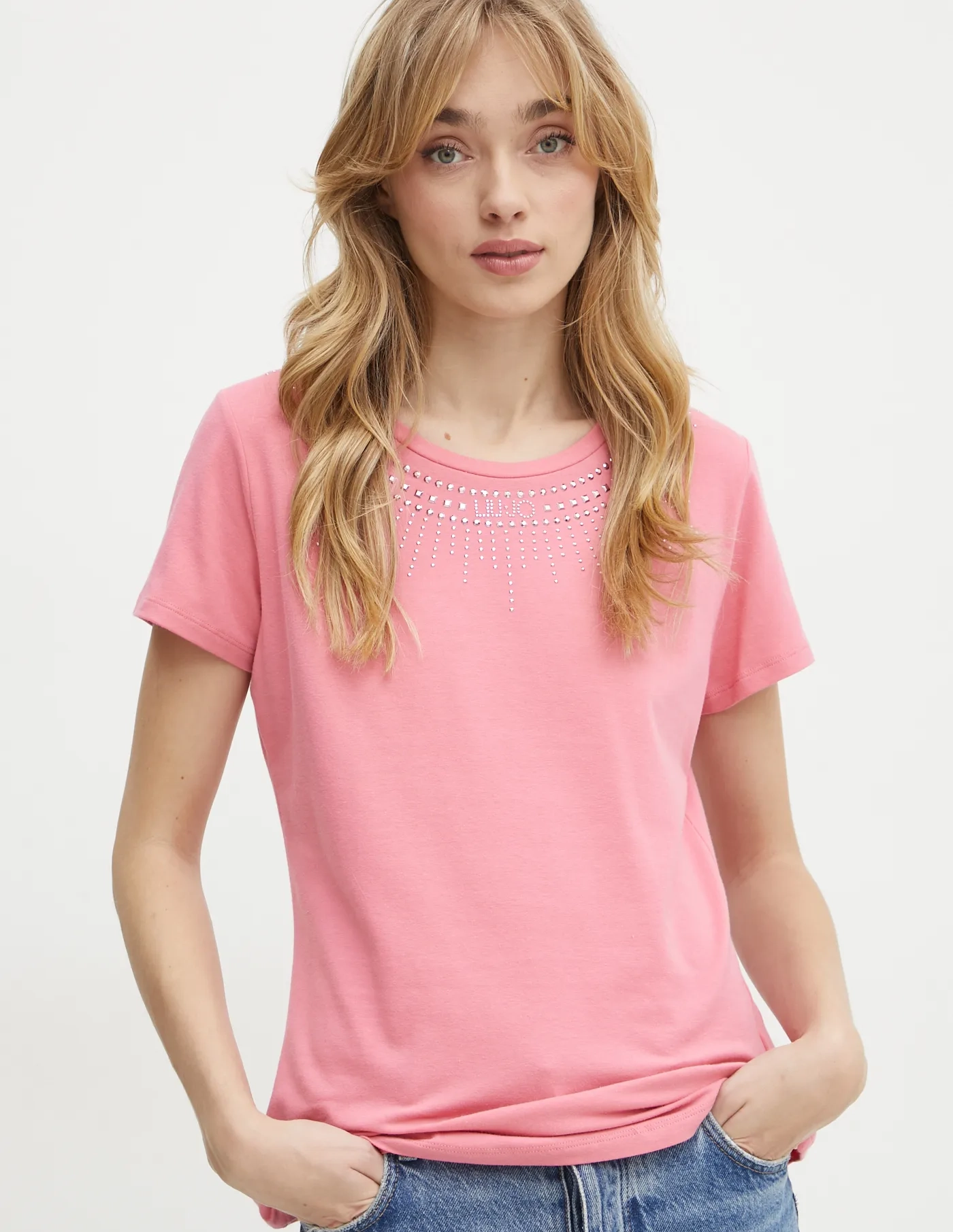 Футболка Liu Jo, розовый
Футболка Liu Jo, розовый