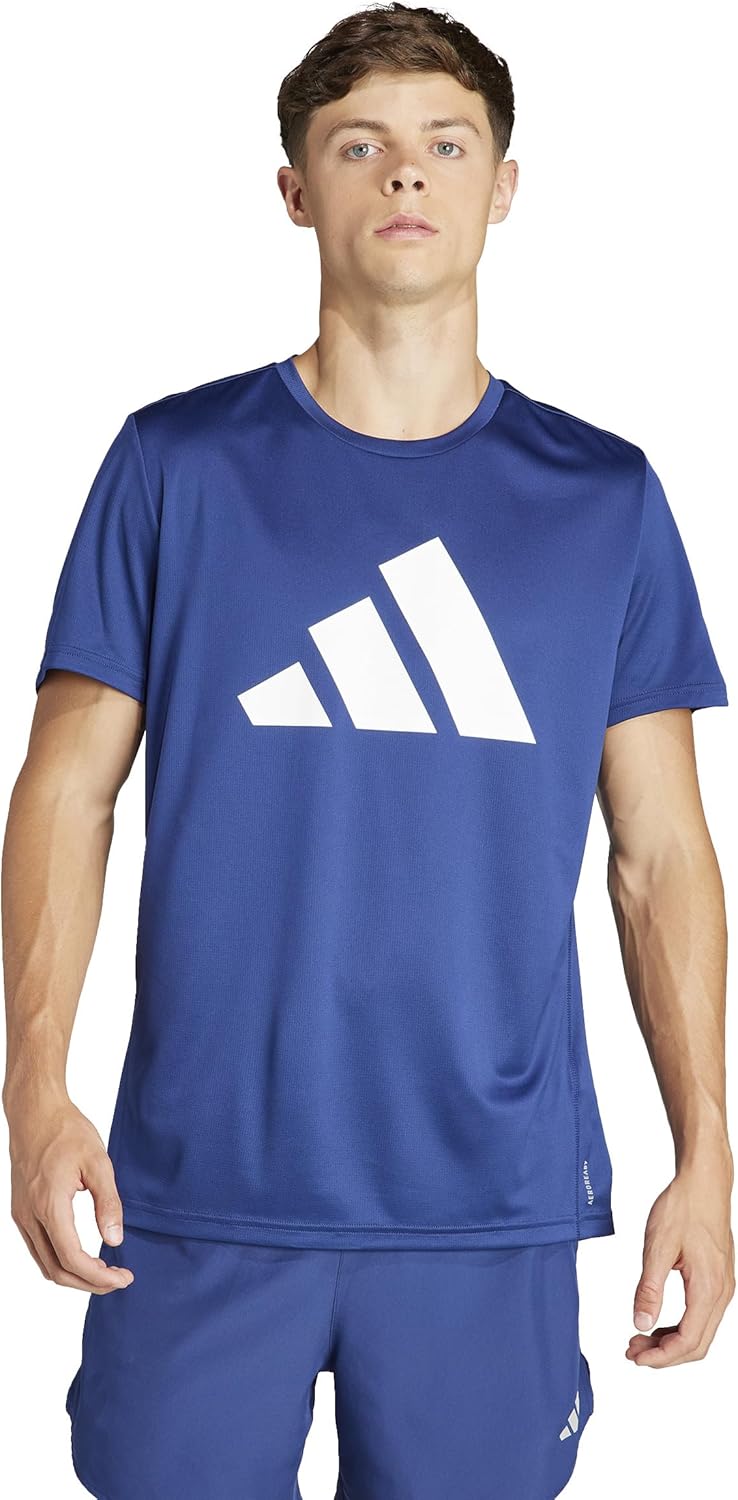 Мужская беговая футболка с коротким рукавом Run It IEJ89 Adidas, темно-синий
Мужская беговая футболка с коротким рукавом Run It IEJ89 Adidas, темно-синий