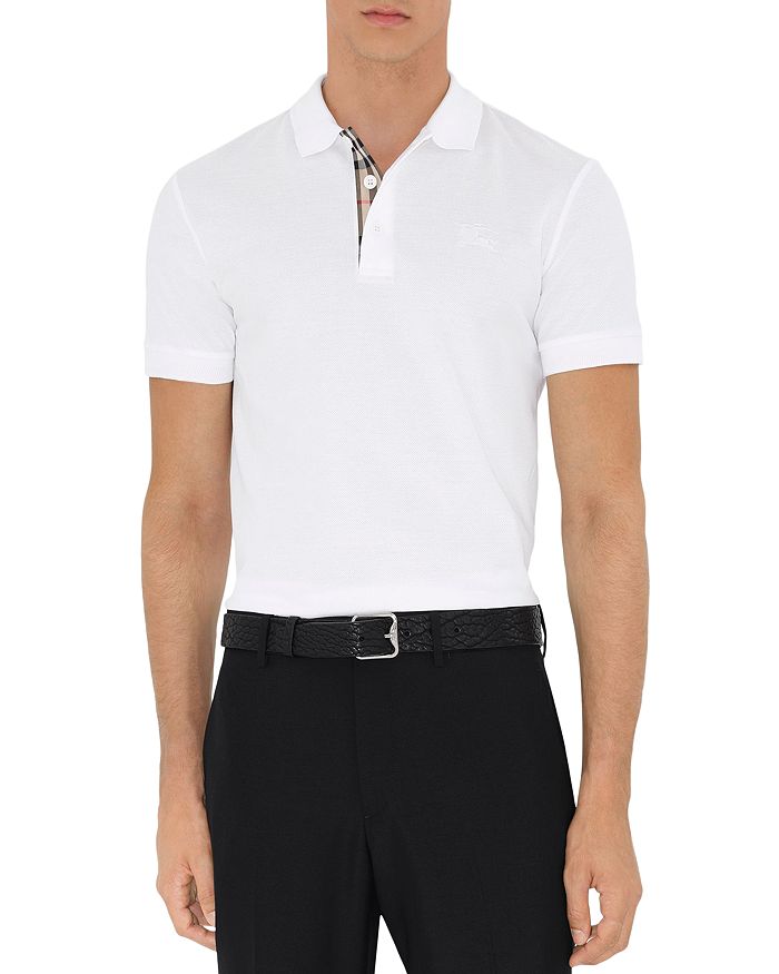 Рубашка-поло Eddie Cotton Piqué Equestrian Knight с вышивкой и застежкой в клетку Burberry, белый
Рубашка-поло Eddie Cotton Piqué Equestrian Knight с вышивкой и застежкой в клетку Burberry, белый