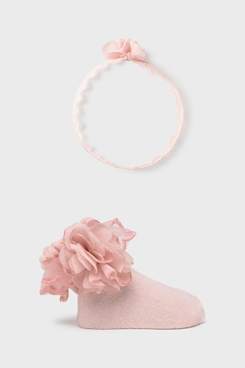 Носки для новорожденных Mayoral Newborn, розовый 
Носки для новорожденных Mayoral Newborn, розовый