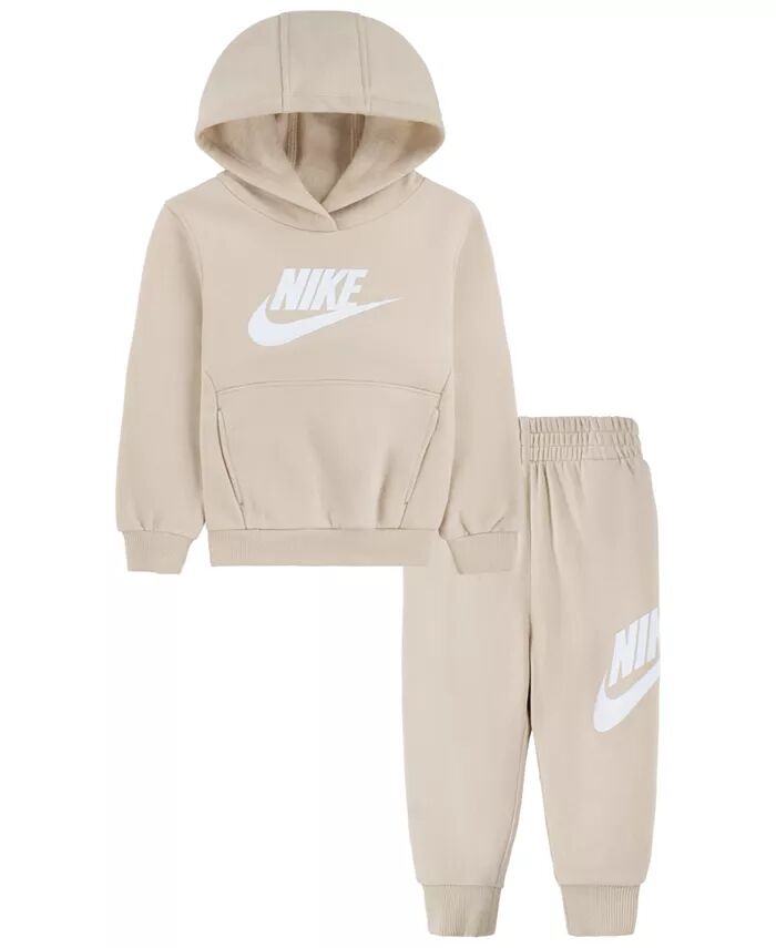 Толстовка с капюшоном из флиса для малышей Kids Club, комплект из 2 предметов Nike, коричневый
Толстовка с капюшоном из флиса для малышей Kids Club, комплект из 2 предметов Nike, коричневый