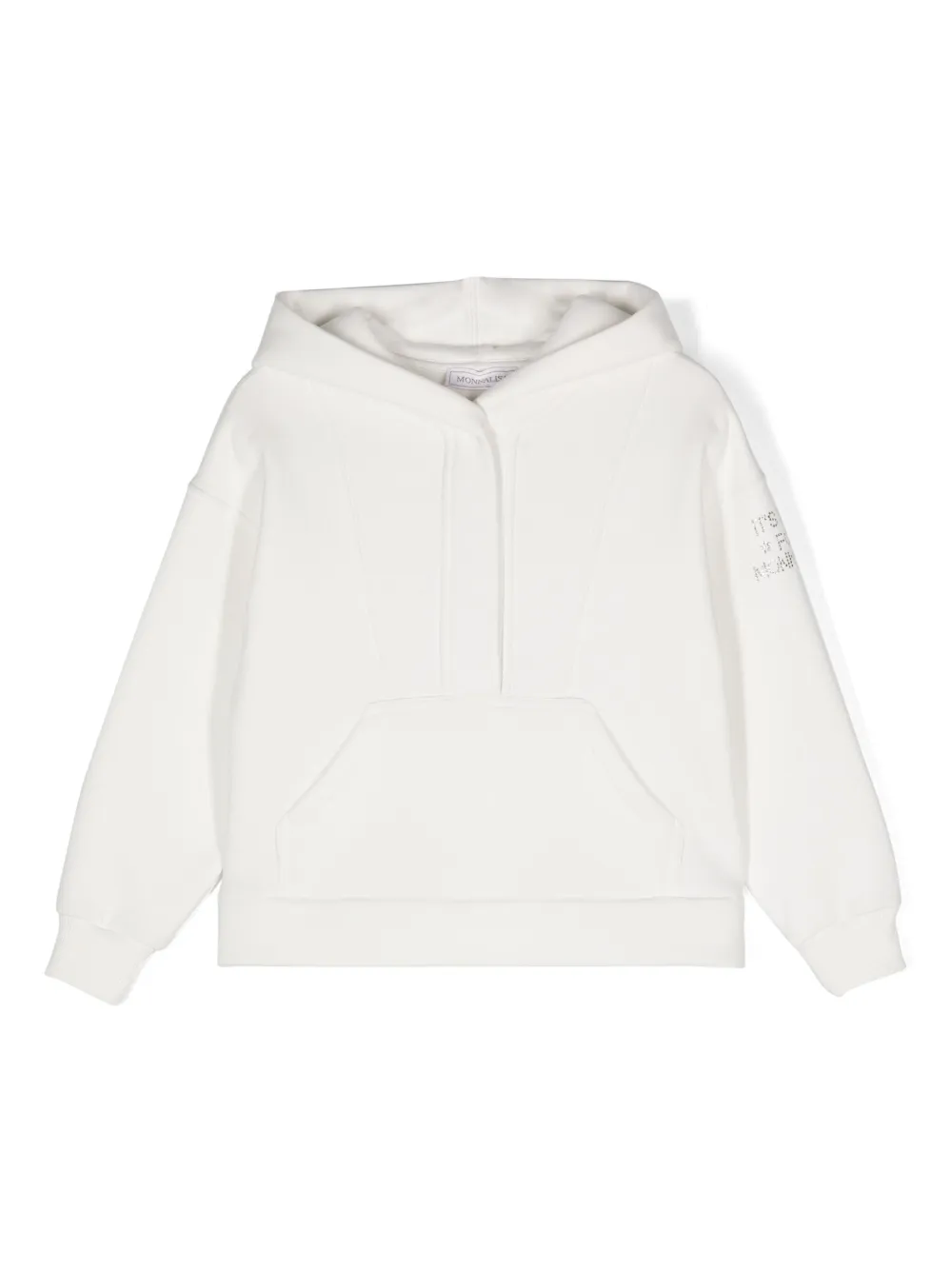 Худи с логотипом и заклепками Monnalisa, белый
Худи с логотипом и заклепками Monnalisa, белый