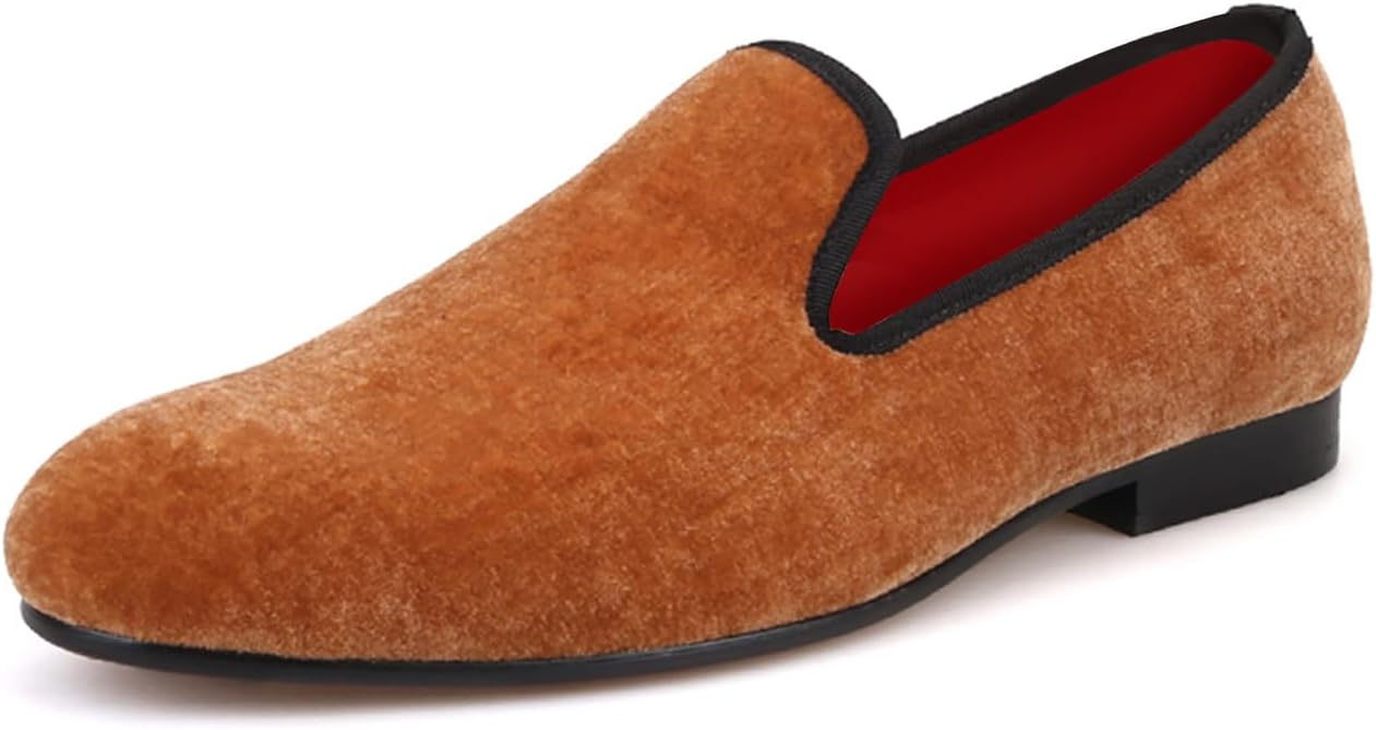 Мужские слипоны Santimon Loafers для свадьбы, бархатные лоферы типа penny, модные смокинговые, повседневные, бизнес, роскошные замшевые туфли, для выпускного, вечеринки, диско, мокасины для мужчин, светло-коричневый
Мужские слипоны Santimon Loafers для свадьбы, бархатные лоферы типа penny, модные смокинговые, повседневные, бизнес, роскошные замшевые туфли, для выпускного, вечеринки, диско, мокасины для мужчин, светло-коричневый