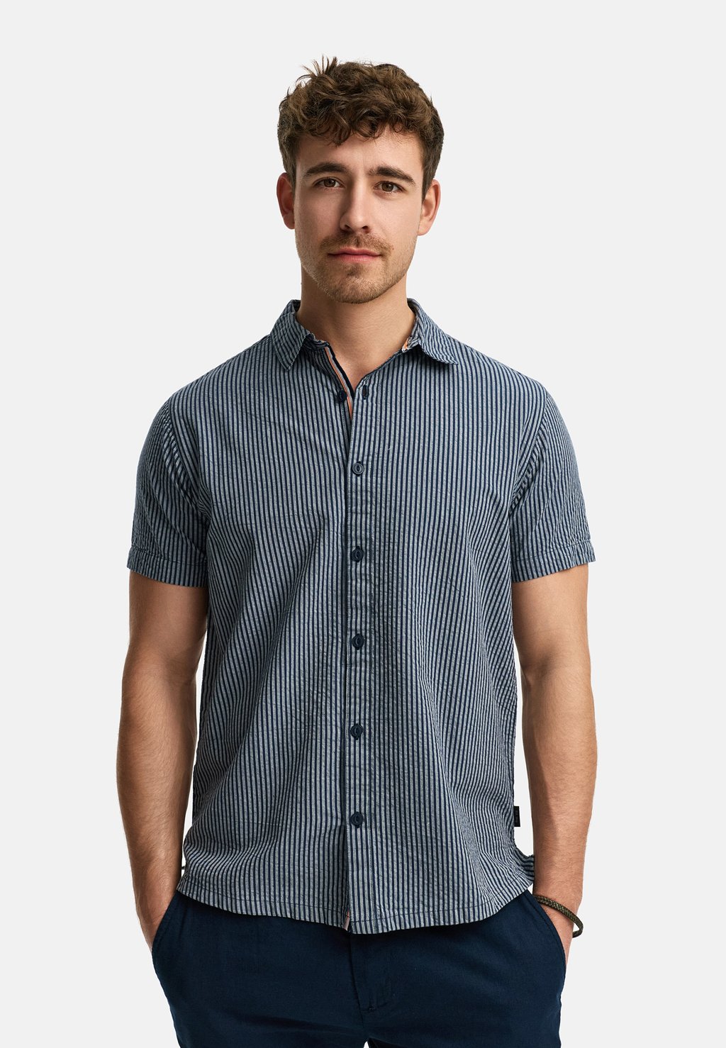 Рубашка KURZARM INDICODE JEANS, темно-синий
Рубашка KURZARM INDICODE JEANS, темно-синий