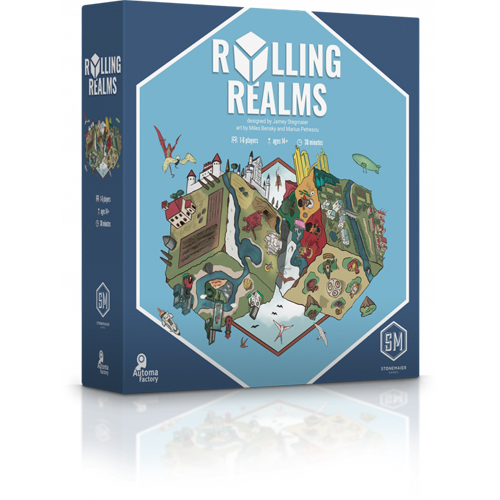 Настольная игра Rolling Realms Stonemaier Games
Настольная игра Rolling Realms Stonemaier Games