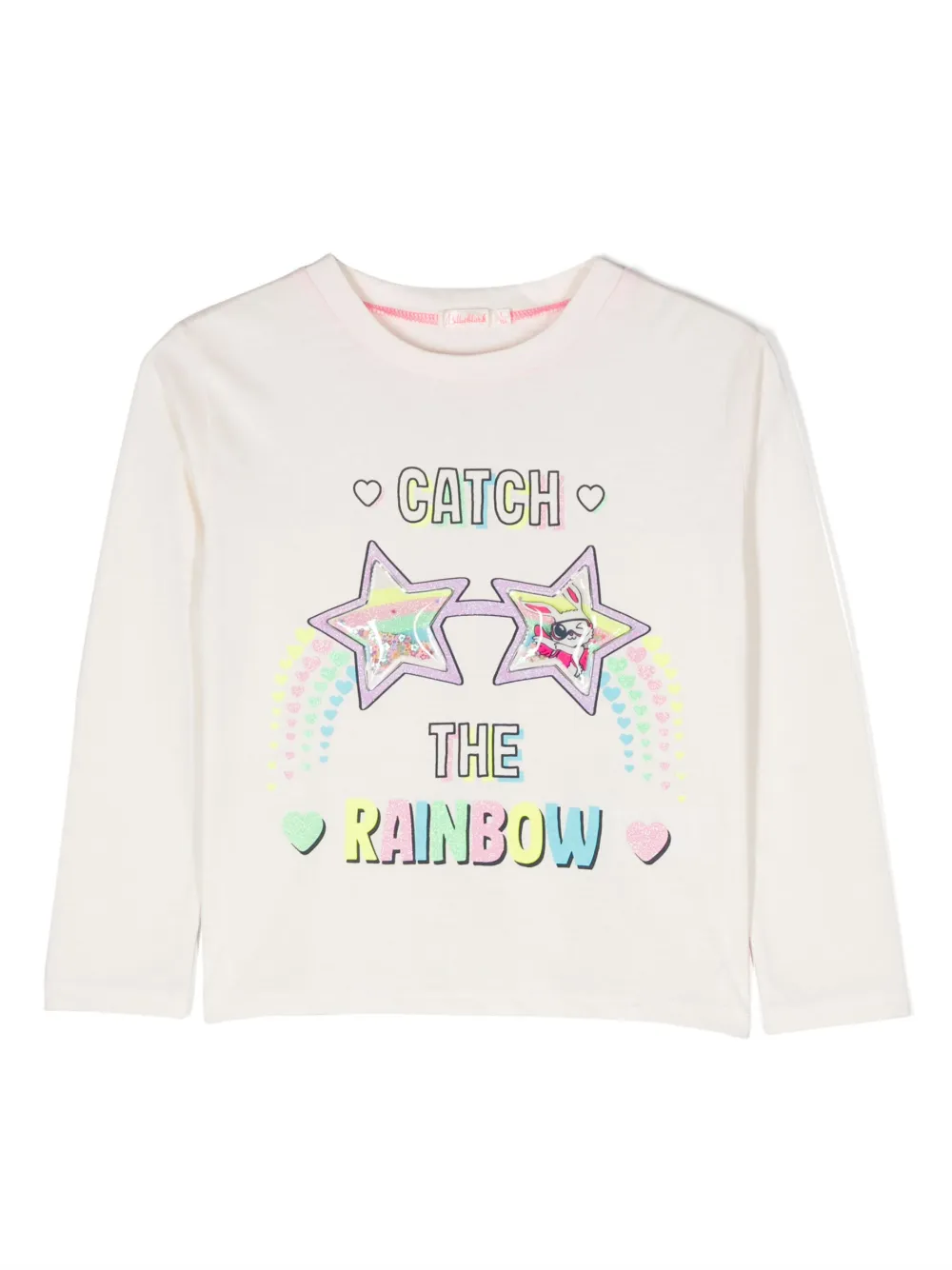 Футболка с графичным принтом Billieblush, белый
Футболка с графичным принтом Billieblush, белый