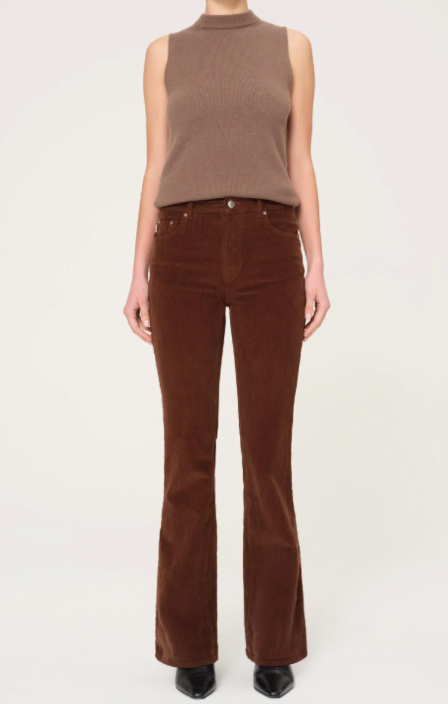 Брюки Bridget Boot Instasculpt цвета орех DL1961 - Women's, цвет walnut
Брюки Bridget Boot Instasculpt цвета орех DL1961 - Women's, цвет walnut