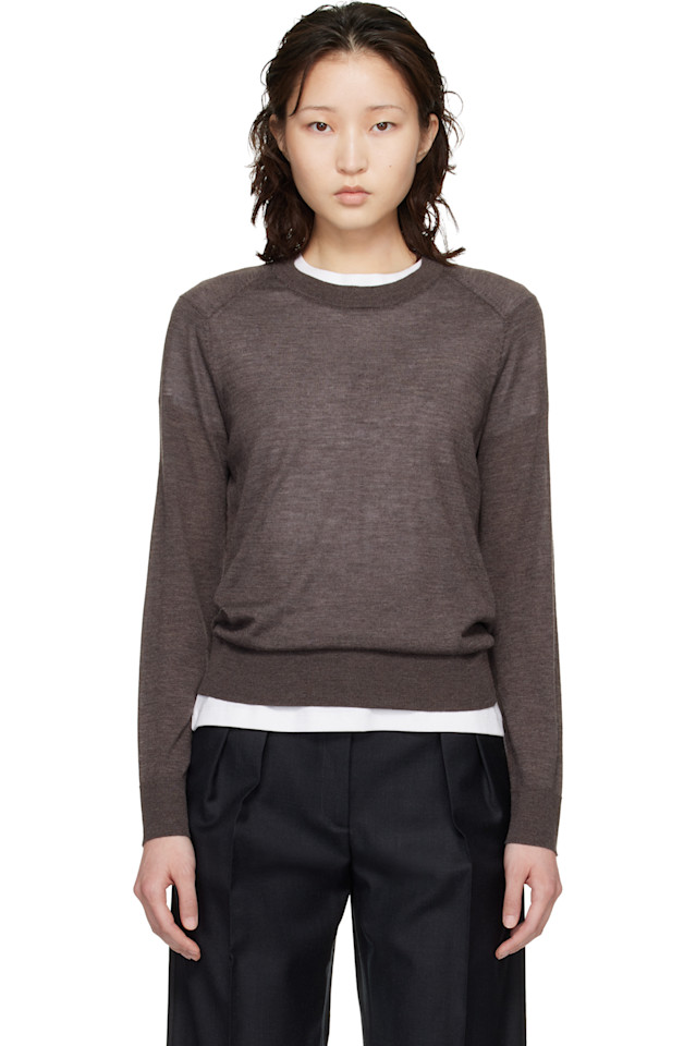 Loulou De Saison Коричневый свитер Ditto Fluid
Loulou De Saison Коричневый свитер Ditto Fluid