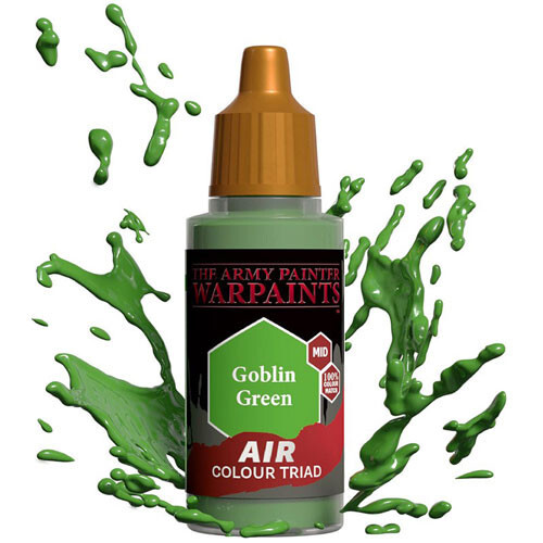 Аксессуары Army Painter Warpaint Air: Goblin Green (18ml) 
Аксессуары Army Painter Warpaint Air: Goblin Green (18ml)