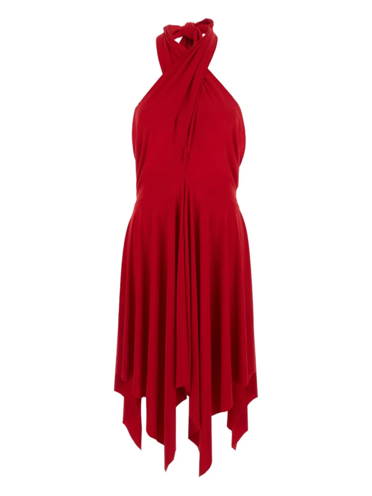 Norma Kamali платье с вырезом халтер, красный
Norma Kamali платье с вырезом халтер, красный