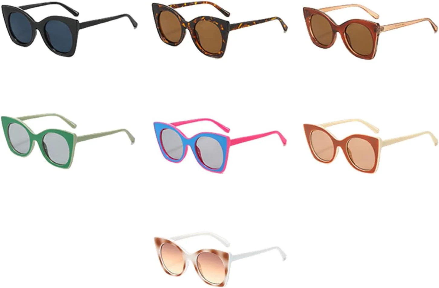 Женские солнцезащитные очки «кошачий глаз» овальной формы, двухцветный градиент, защита от УФ-излучения UV400, ретро-панк, леопардовый принт TKKTLLT, Black-black
Женские солнцезащитные очки «кошачий глаз» овальной формы, двухцветный градиент, защита от УФ-излучения UV400, ретро-панк, леопардовый принт TKKTLLT, Black-black