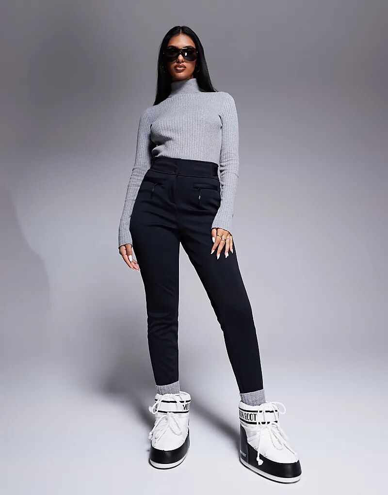 Лыжные брюки-скинни из водоотталкивающей ткани soft shell черного цвета ASOS 4505
Лыжные брюки-скинни из водоотталкивающей ткани soft shell черного цвета ASOS 4505