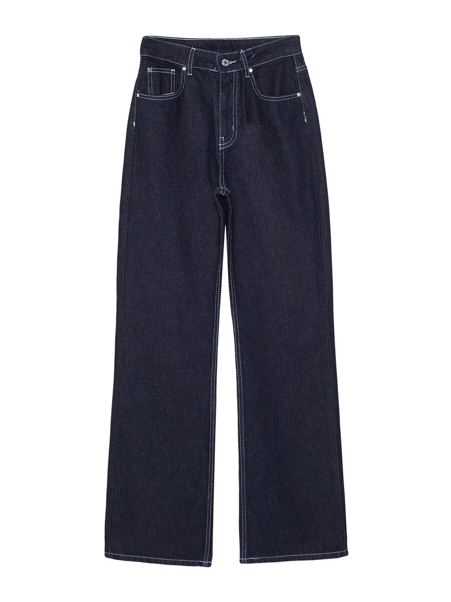 Джинсы свободного кроя Trendyol, синий деним
Джинсы свободного кроя Trendyol, синий деним