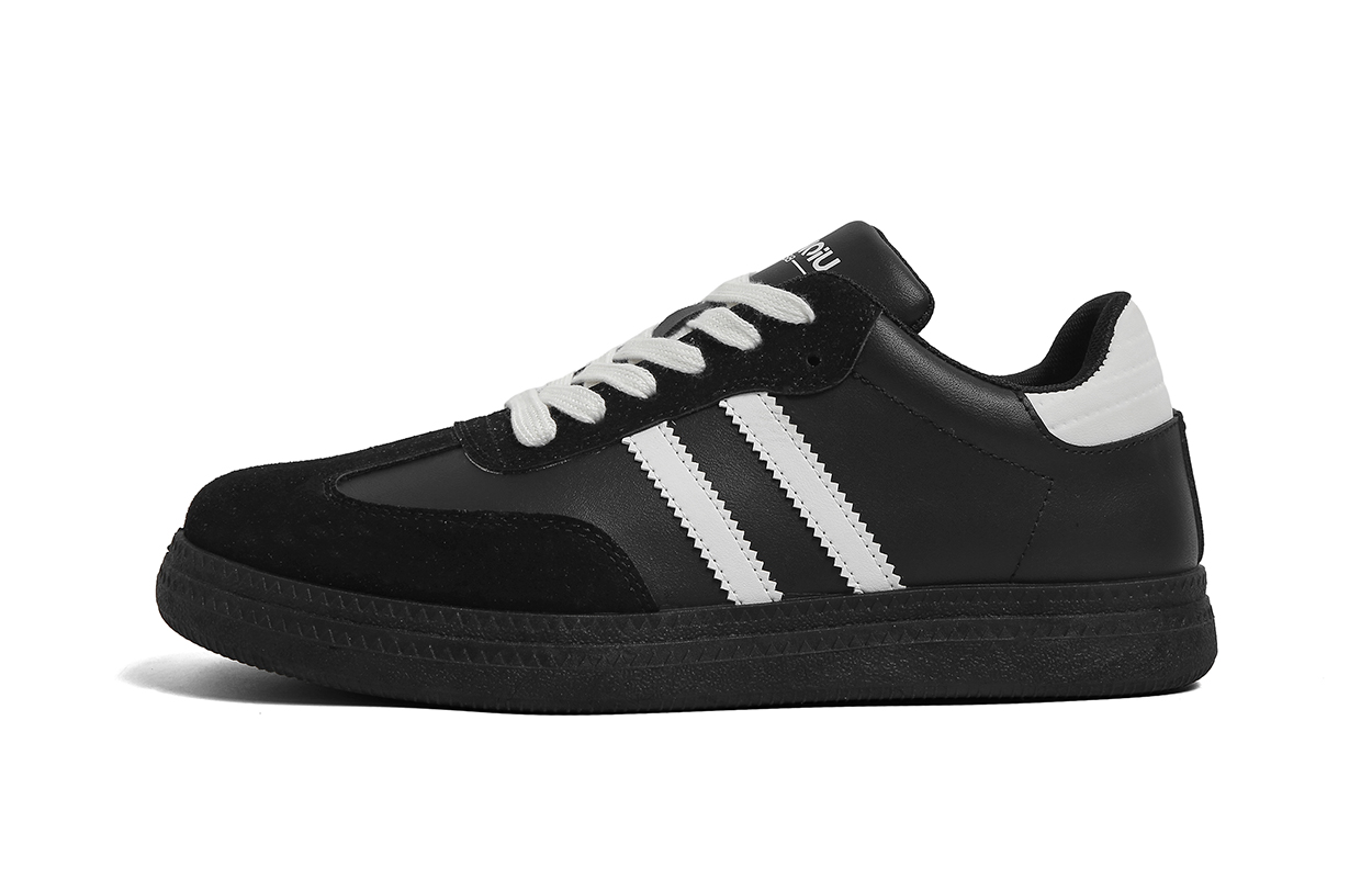 HUANQIU Скользоустойчивые дышащие износостойкие мужские скейтерские кеды низкие черные, цвет Black
HUANQIU Скользоустойчивые дышащие износостойкие мужские скейтерские кеды низкие черные, цвет Black