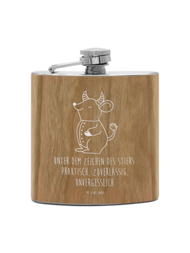 Mr. & Mrs. Panda Астрологическая фляга Тельца с надписью коричневым цветом
Mr. & Mrs. Panda Астрологическая фляга Тельца с надписью коричневым цветом