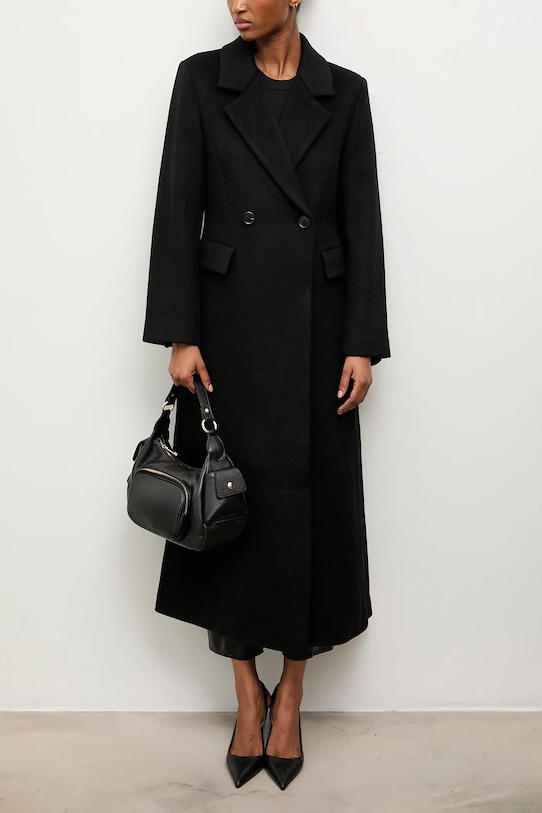 Шерстяное пальто Answear.Lab, черный
Шерстяное пальто Answear.Lab, черный