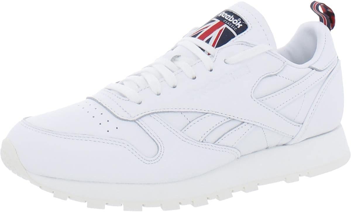 Классические кожаные кроссовки Reebok унисекс для взрослых, белый/синий
Классические кожаные кроссовки Reebok унисекс для взрослых, белый/синий