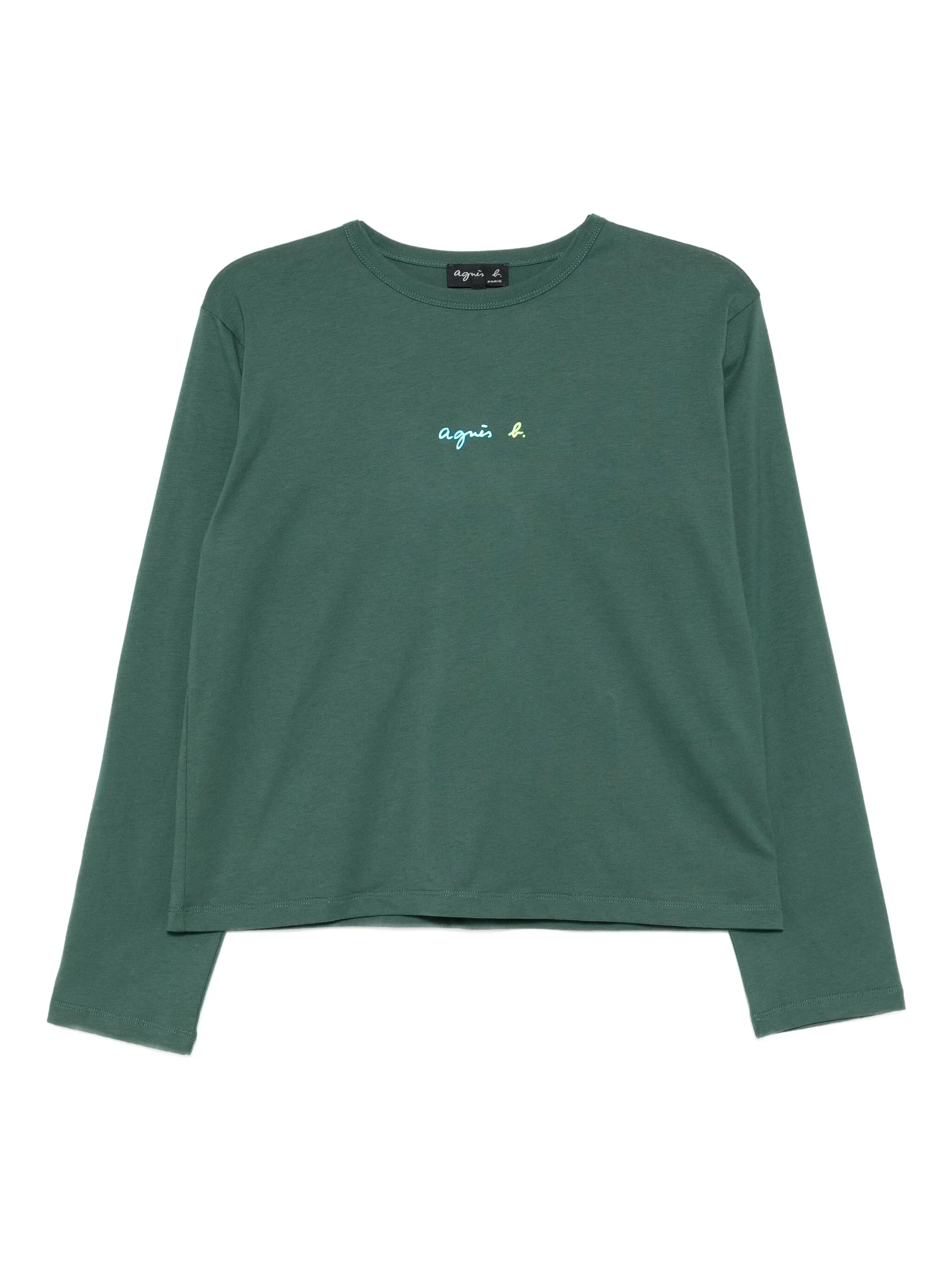 Футболка с логотипом Agnès B., зеленый
Футболка с логотипом Agnès B., зеленый