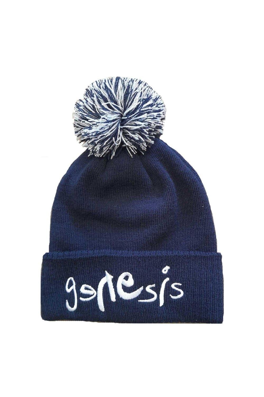 Шапка-бини с логотипом Ex-Tour Genesis, темно-синий
Шапка-бини с логотипом Ex-Tour Genesis, темно-синий