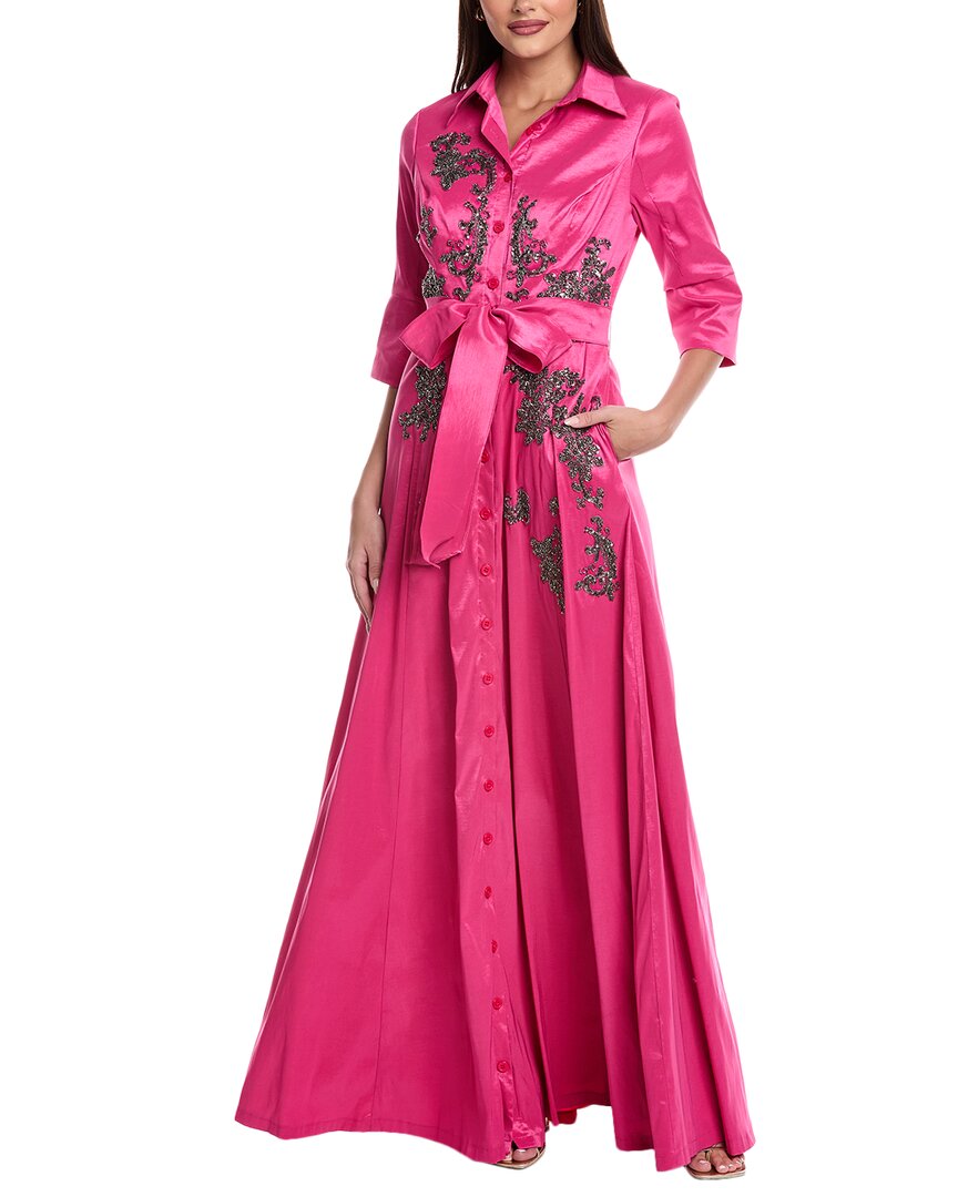 Бисерное тафтяное вечернее платье Rene Ruiz
Бисерное тафтяное вечернее платье Rene Ruiz