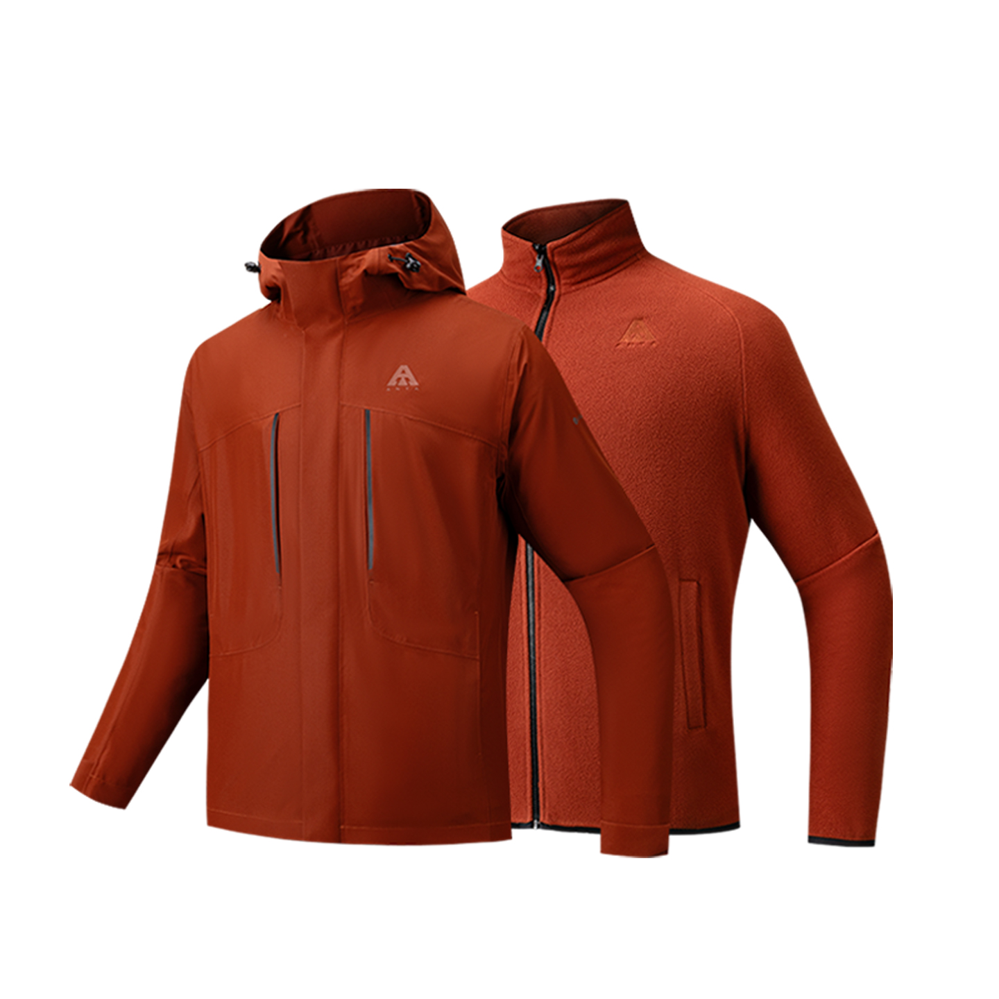 ANTA Термостойкая износостойкая дышащая непромокаемая ветрозащитная ветровка, Sequoia Brown-3
ANTA Термостойкая износостойкая дышащая непромокаемая ветрозащитная ветровка, Sequoia Brown-3