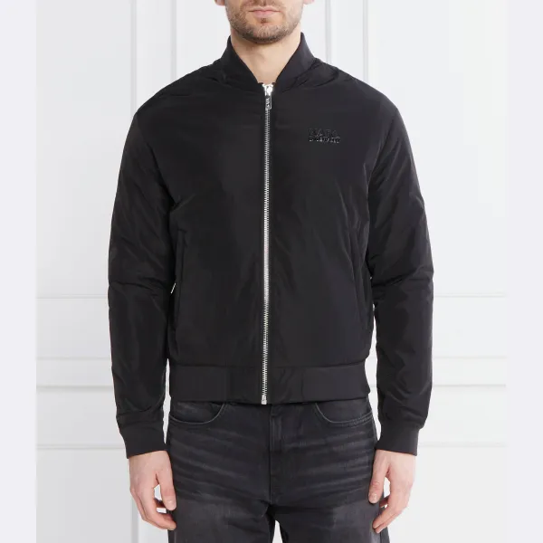 Бомбер стандартного кроя Karl Lagerfeld, черный
Бомбер стандартного кроя Karl Lagerfeld, черный