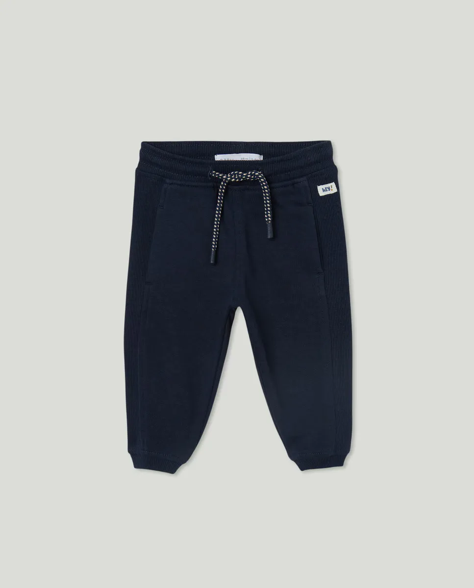 Простые плюшевые штаны для мальчика Baby El Corte Inglés, темно-синий 
Простые плюшевые штаны для мальчика Baby El Corte Inglés, темно-синий