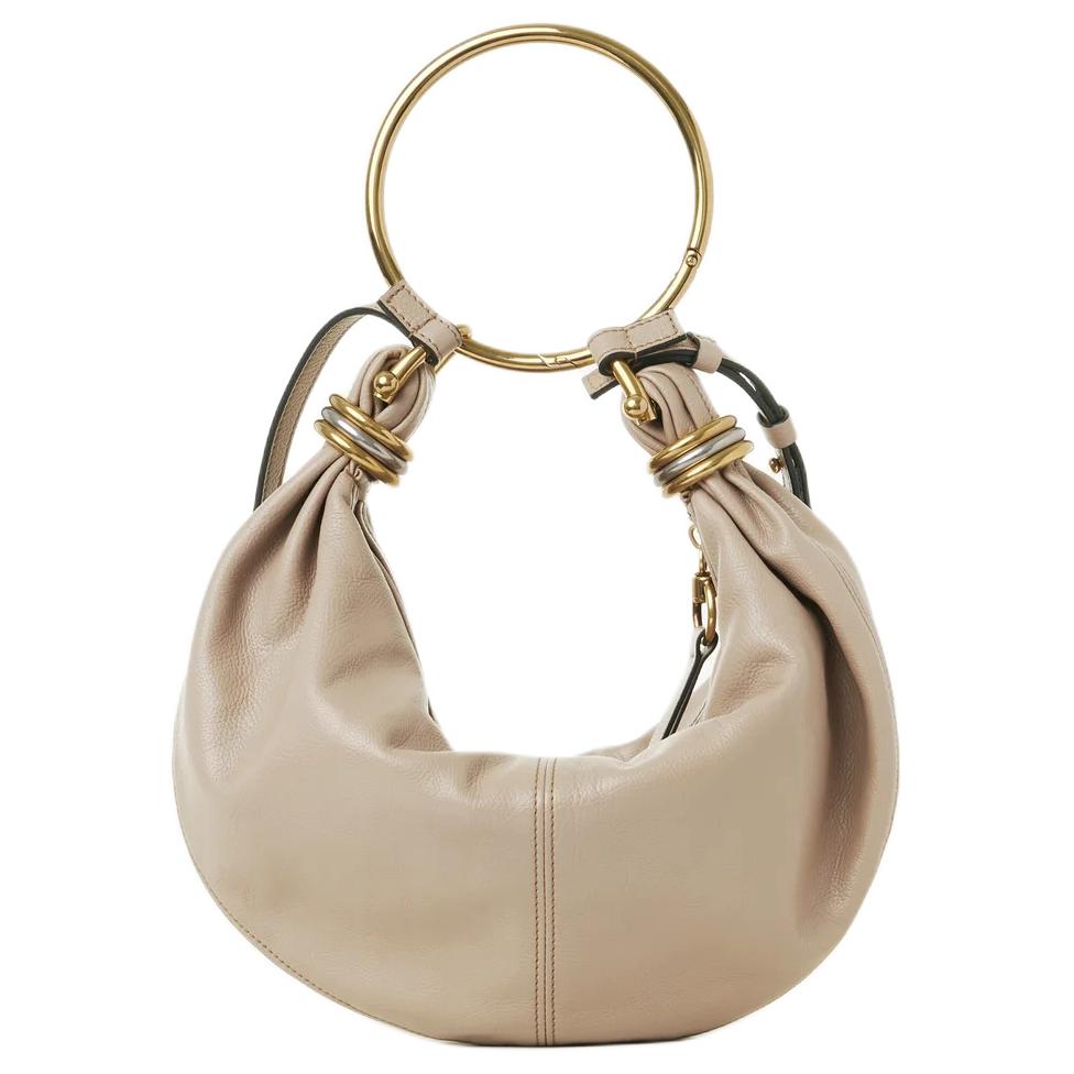 Сумка через плечо из телячьей кожи Chloé маленького размера коричневый 
Сумка через плечо из телячьей кожи Chloé маленького размера коричневый