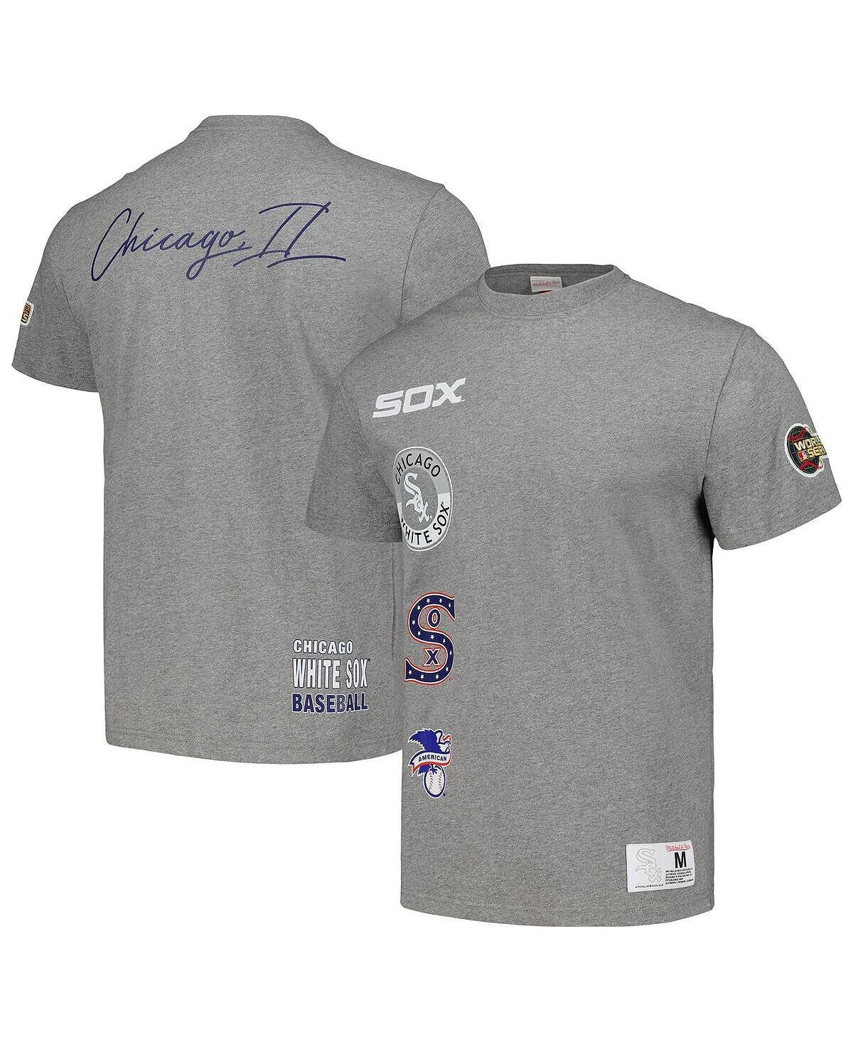 Мужская футболка Heather Grey Chicago White Sox Cooperstown Collection City Collection Mitchell & Ness
Мужская футболка Heather Grey Chicago White Sox Cooperstown Collection City Collection Mitchell & Ness