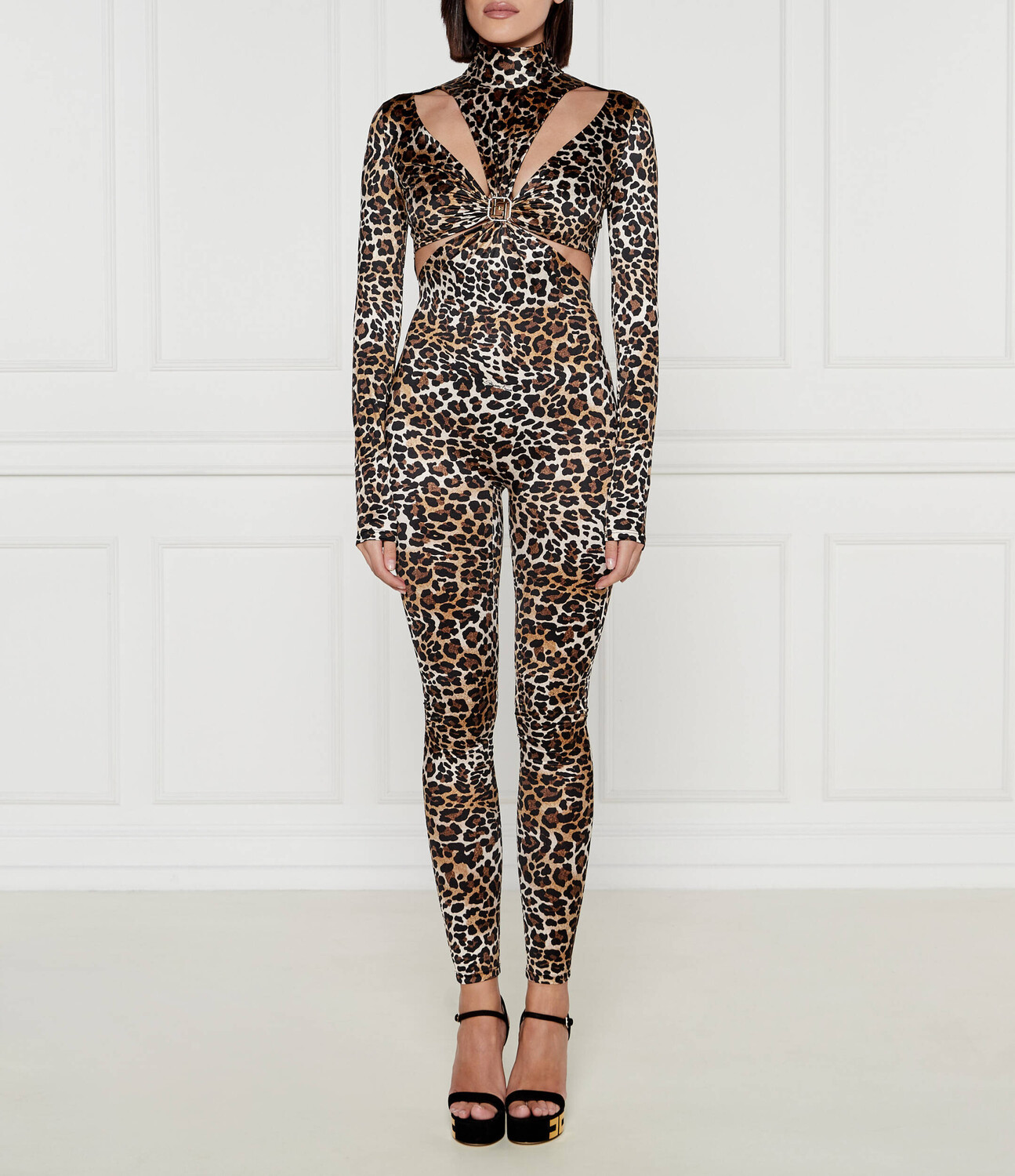 Комбинезон Elisabetta Franchi Slim Fit, коричневый
Комбинезон Elisabetta Franchi Slim Fit, коричневый