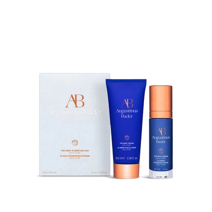 Набор Deep Hydration Duo Set - Насыщенный увлажняющий крем для лица 30 мл и увлажняющий крем для тела 100 мл Augustinus Bader
Набор Deep Hydration Duo Set - Насыщенный увлажняющий крем для лица 30 мл и увлажняющий крем для тела 100 мл Augustinus Bader
