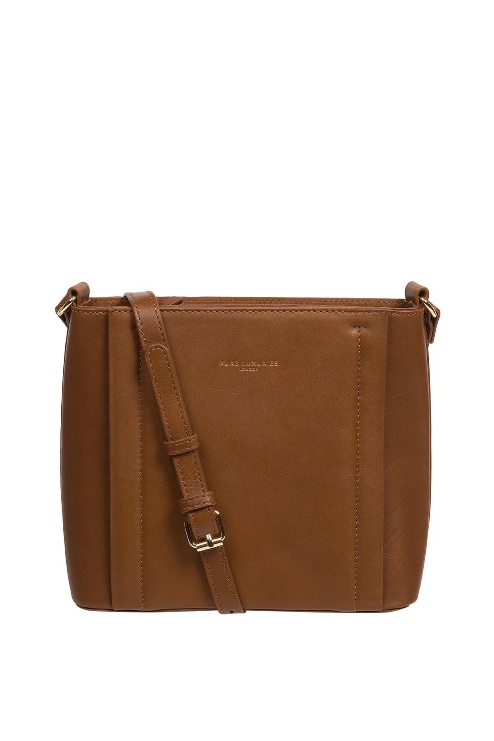 Сумка через плечо 'Kali' из кожи наппа Pure Luxuries London, коричневый 
Сумка через плечо 'Kali' из кожи наппа Pure Luxuries London, коричневый