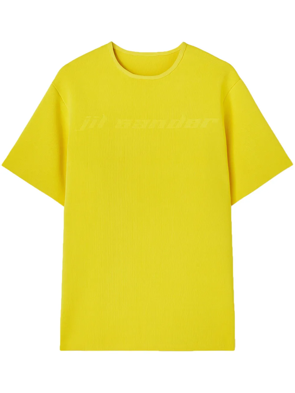 Топ с короткими рукавами и тисненым логотипом JIL SANDER, желтый
Топ с короткими рукавами и тисненым логотипом JIL SANDER, желтый