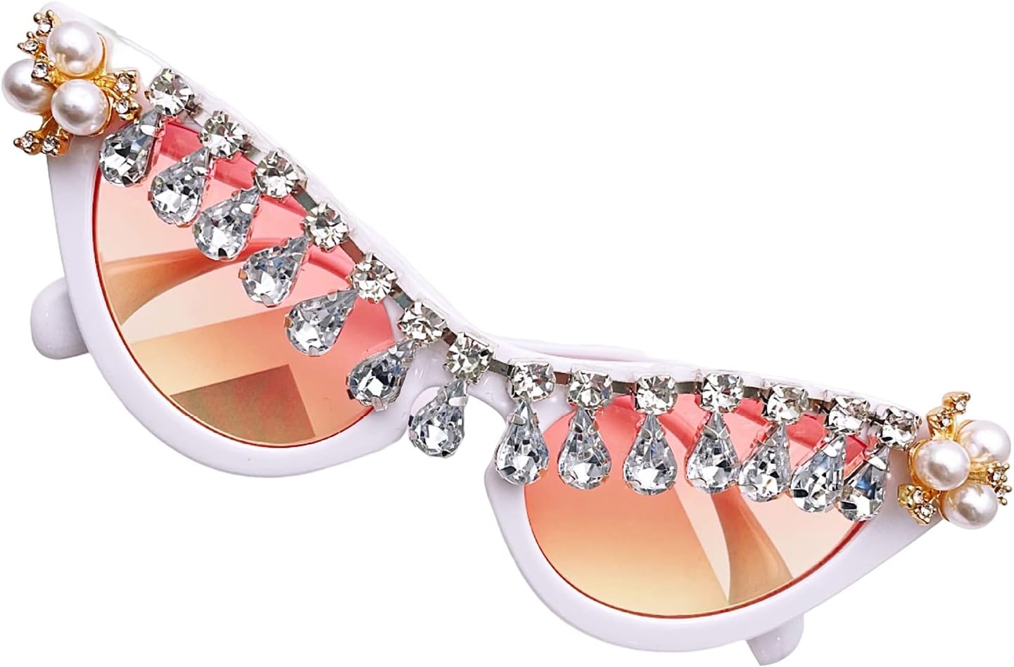 Незаменимые в путешествиях солнцезащитные очки в уличном стиле с блестящими жемчужинами, винтажные танцевальные реквизиты в стиле Y2K, солнцезащитные очки со стразами, «кошачий глаз» GREYWAWA, White
Незаменимые в путешествиях солнцезащитные очки в уличном стиле с блестящими жемчужинами, винтажные танцевальные реквизиты в стиле Y2K, солнцезащитные очки со стразами, «кошачий глаз» GREYWAWA, White