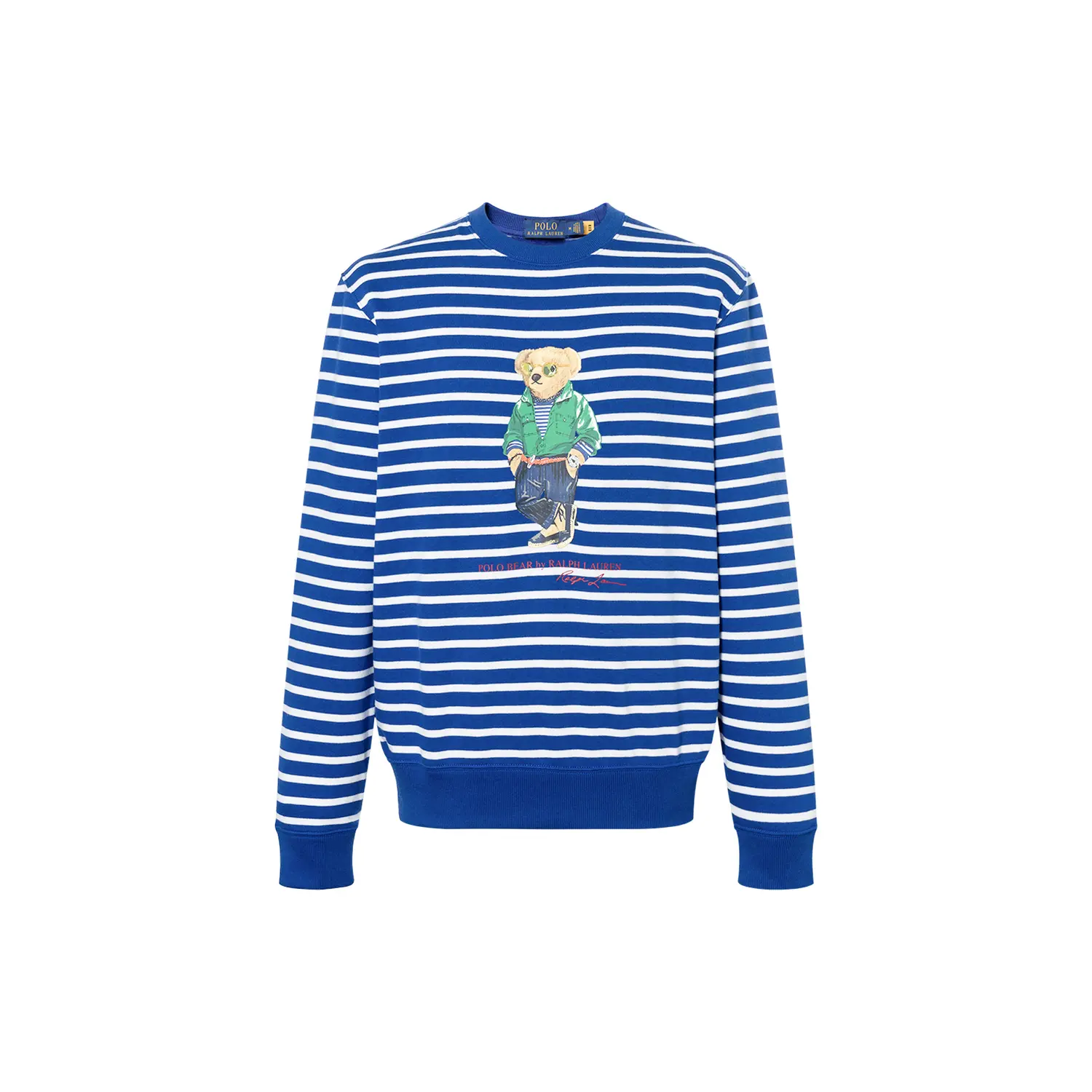 Медвежий принт полосатый свитшот Polo Ralph Lauren, белый
Медвежий принт полосатый свитшот Polo Ralph Lauren, белый