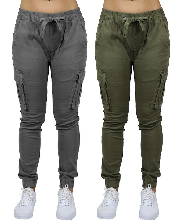 Женские джоггеры свободного кроя из хлопкового эластичного твила, комплект из 2 шт. Galaxy By Harvic, цвет Gray, Olive
Женские джоггеры свободного кроя из хлопкового эластичного твила, комплект из 2 шт. Galaxy By Harvic, цвет Gray, Olive