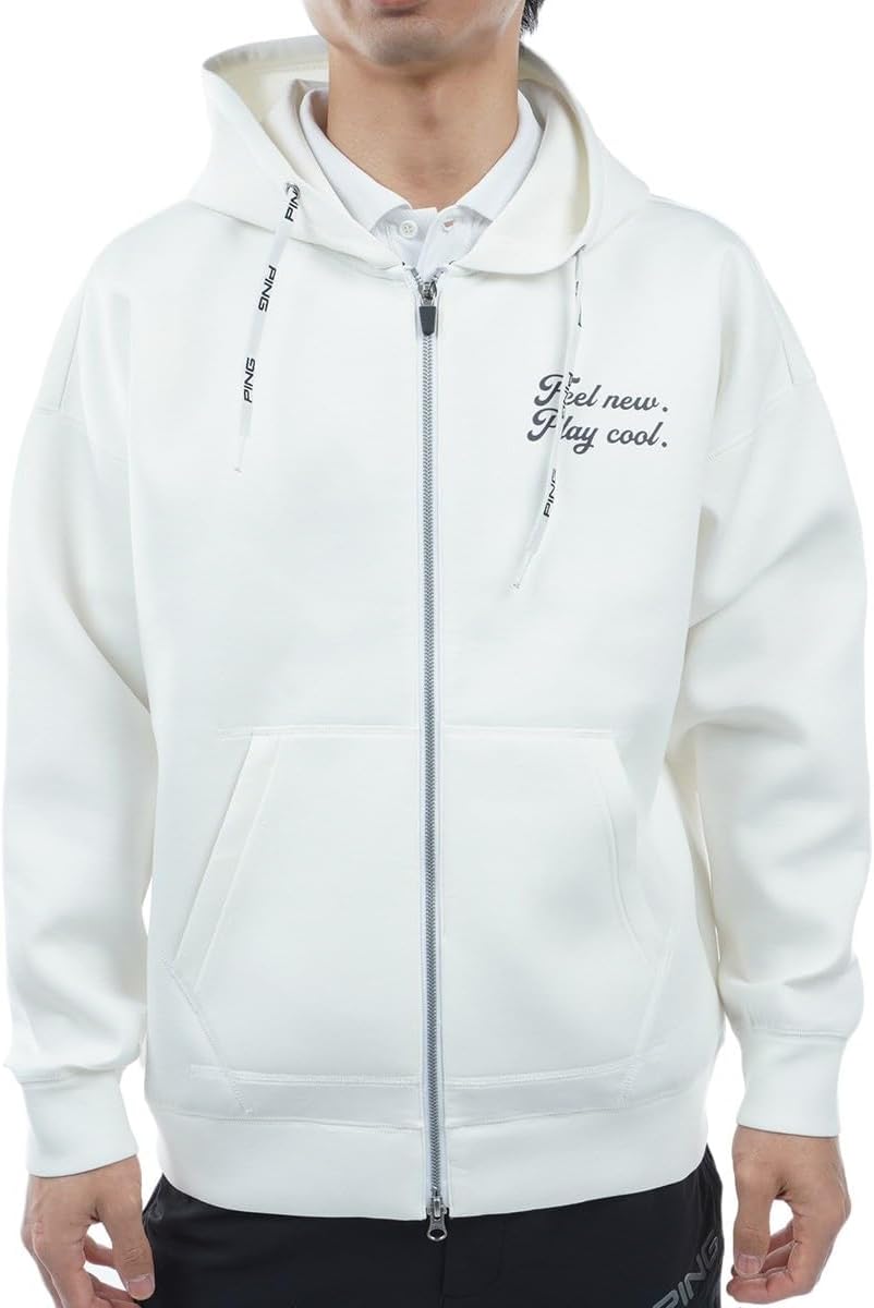 Мужская легкая трикотажная толстовка с длинными рукавами и застежкой-молнией / Верхняя одежда для гольфа / 621-4162201 Ping Apparel, белый
Мужская легкая трикотажная толстовка с длинными рукавами и застежкой-молнией / Верхняя одежда для гольфа / 621-4162201 Ping Apparel, белый