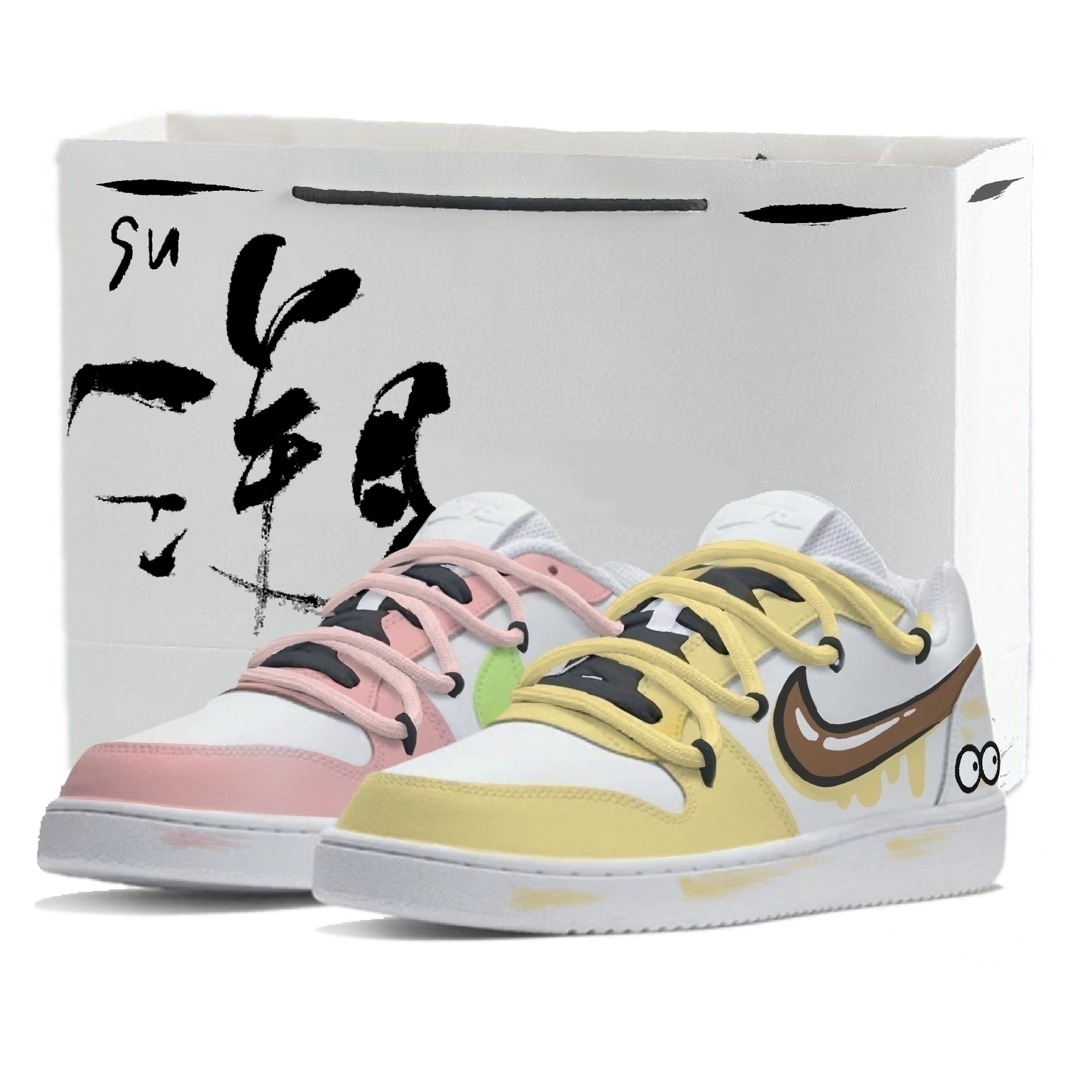 Nike Эбернон цветные лоу-топы для скейтбординга унисекс розово-желтые, цвет Pink Yellow
Nike Эбернон цветные лоу-топы для скейтбординга унисекс розово-желтые, цвет Pink Yellow