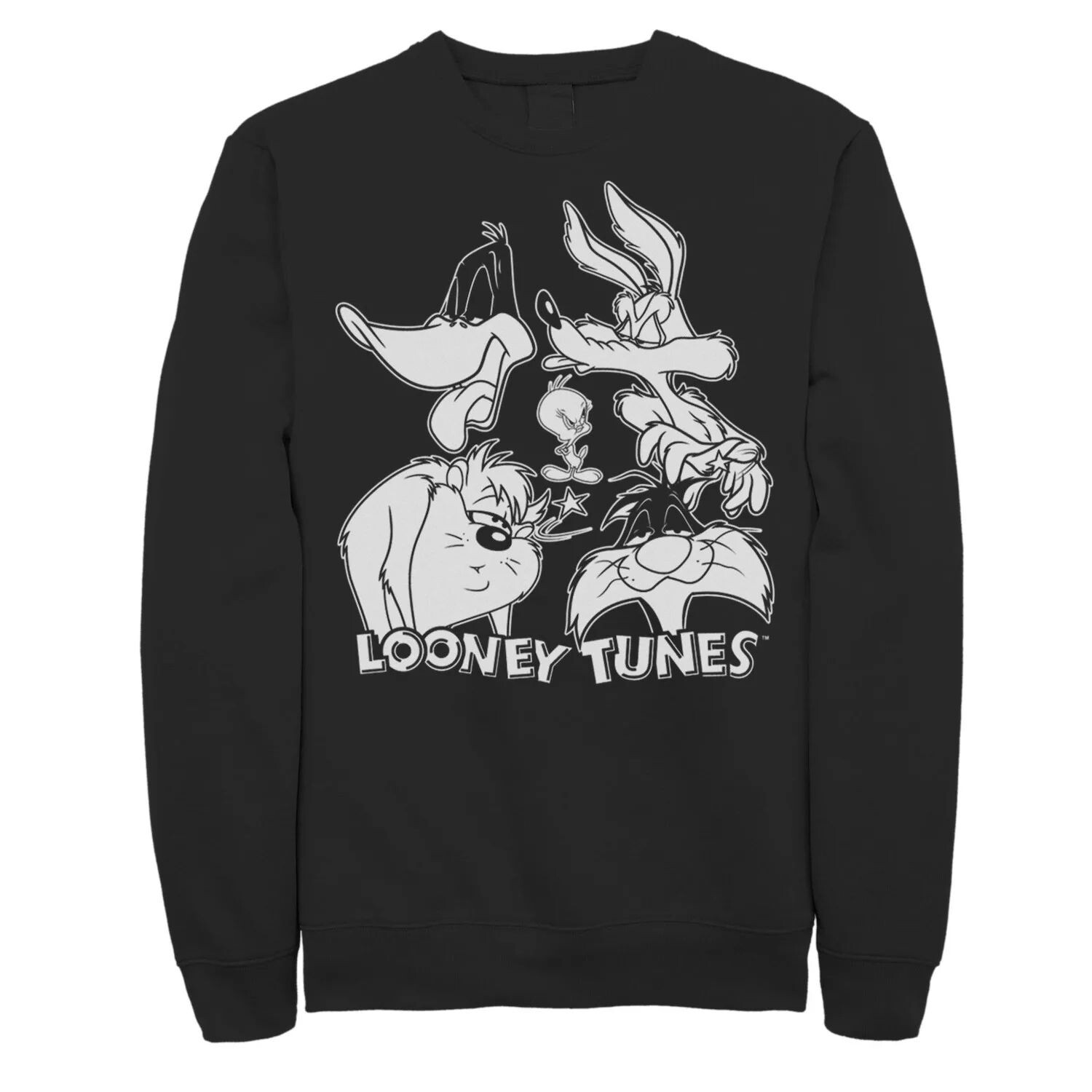 Мужской черно-белый свитшот с лицами героев Looney Tunes Licensed Character, Черный, Мужской черно-белый свитшот с лицами героев Looney Tunes Licensed Character
Мужской черно-белый свитшот с лицами героев Looney Tunes Licensed Character, Черный, Мужской черно-белый свитшот с лицами героев Looney Tunes Licensed Character
