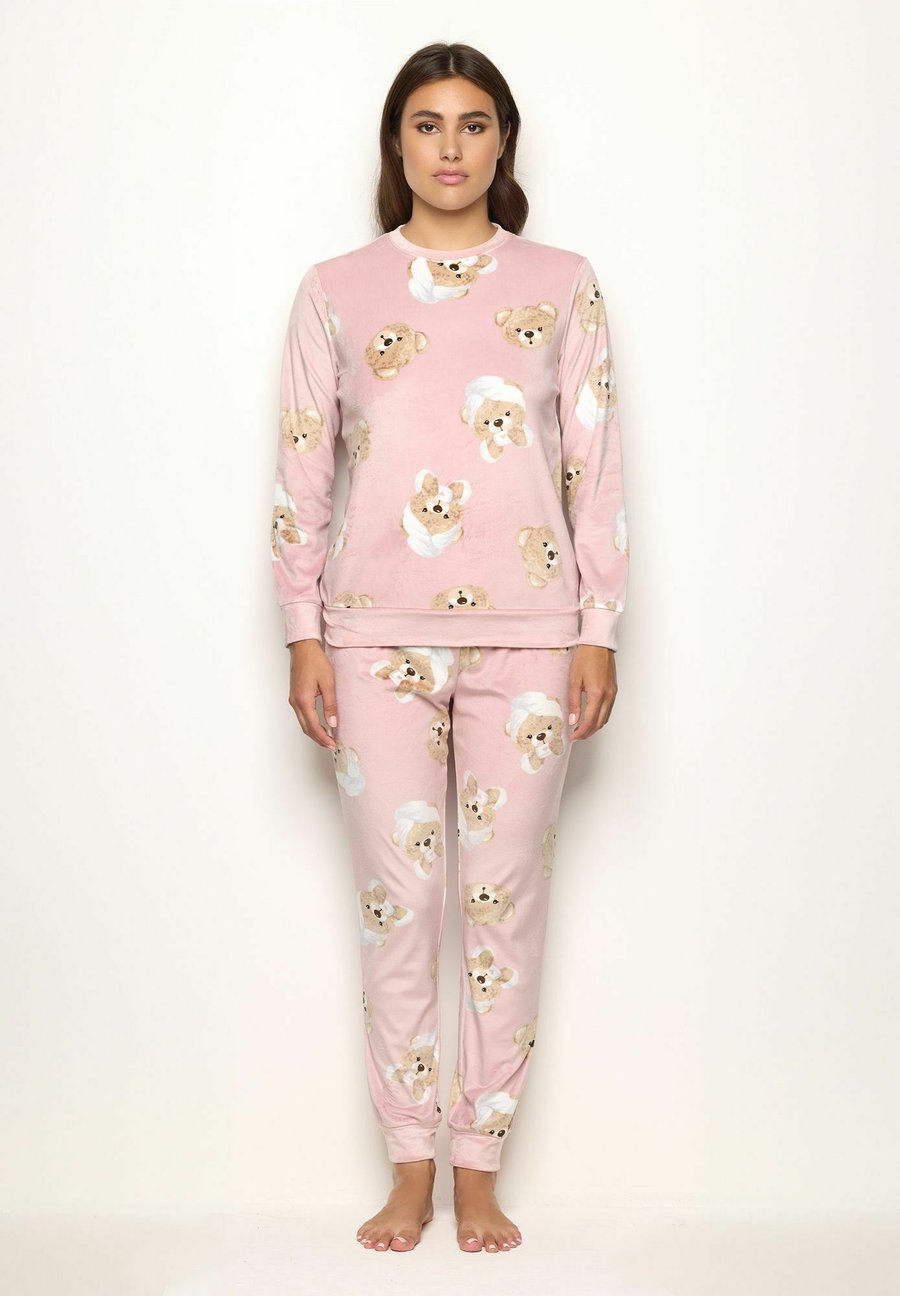 Пижамный комплект Yamamay TEDDY SPA TIME SET, Rose With Print/Light Pink
Пижамный комплект Yamamay TEDDY SPA TIME SET, Rose With Print/Light Pink