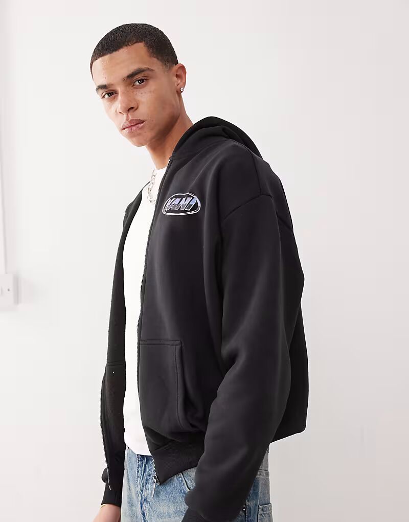 Толстовка Karl Kani Signature с хромированной молнией и логотипом, с принтом на спине черного цвета
Толстовка Karl Kani Signature с хромированной молнией и логотипом, с принтом на спине черного цвета