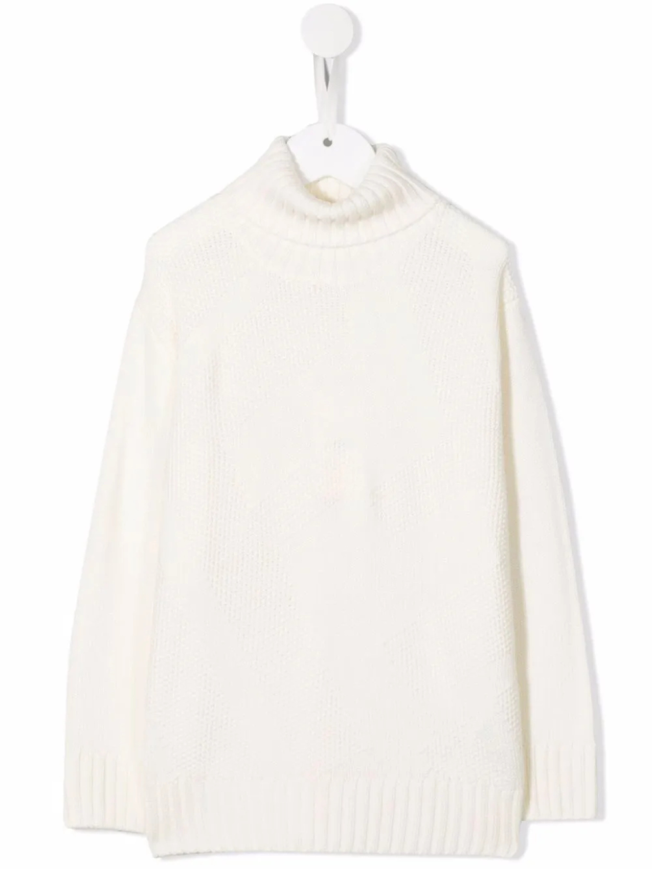 Джемпер с воротником-стойкой Fendi Kids, нейтральный
Джемпер с воротником-стойкой Fendi Kids, нейтральный