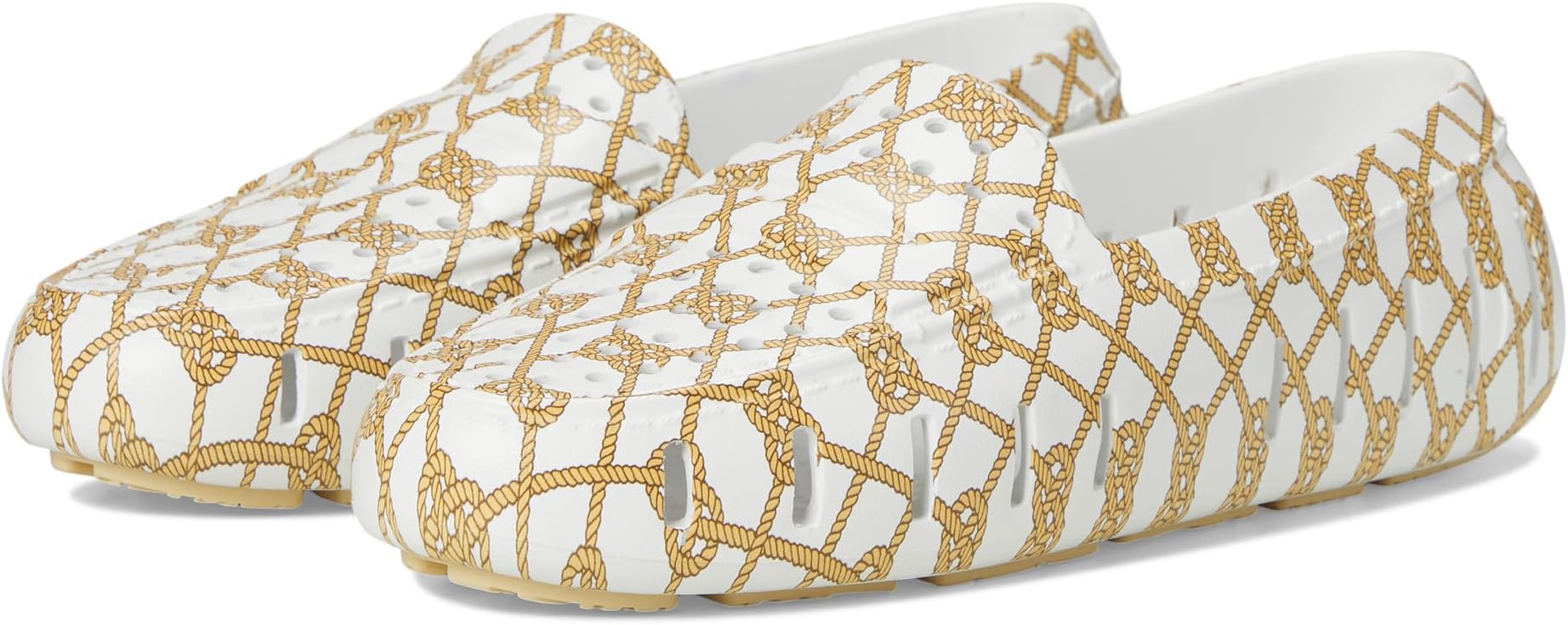 Лоферы Floafers Country Club Driver Print, White Rope/Cream
Лоферы Floafers Country Club Driver Print, White Rope/Cream