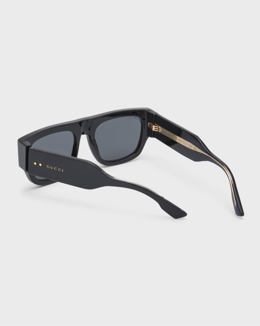 Мужские большие прямоугольные солнцезащитные очки Gucci
Мужские большие прямоугольные солнцезащитные очки Gucci