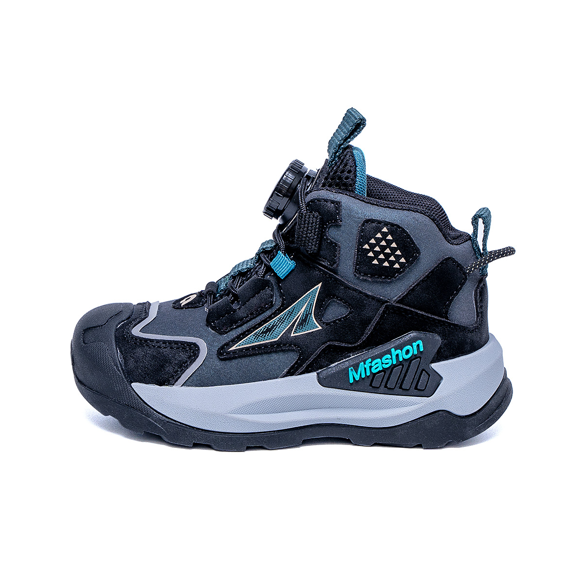 Нескользящие, противоударные, износостойкие, с высоким берцем, детские кроссовки для активного отдыха ASK, черный
Нескользящие, противоударные, износостойкие, с высоким берцем, детские кроссовки для активного отдыха ASK, черный