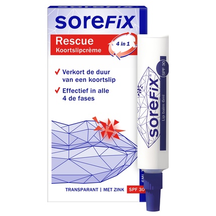 Крем от простуды на губах Rescue Sorefix
Крем от простуды на губах Rescue Sorefix