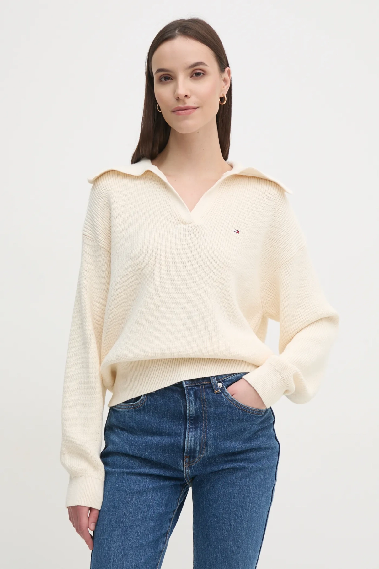 Свитер Tommy Hilfiger, бежевый 
Свитер Tommy Hilfiger, бежевый