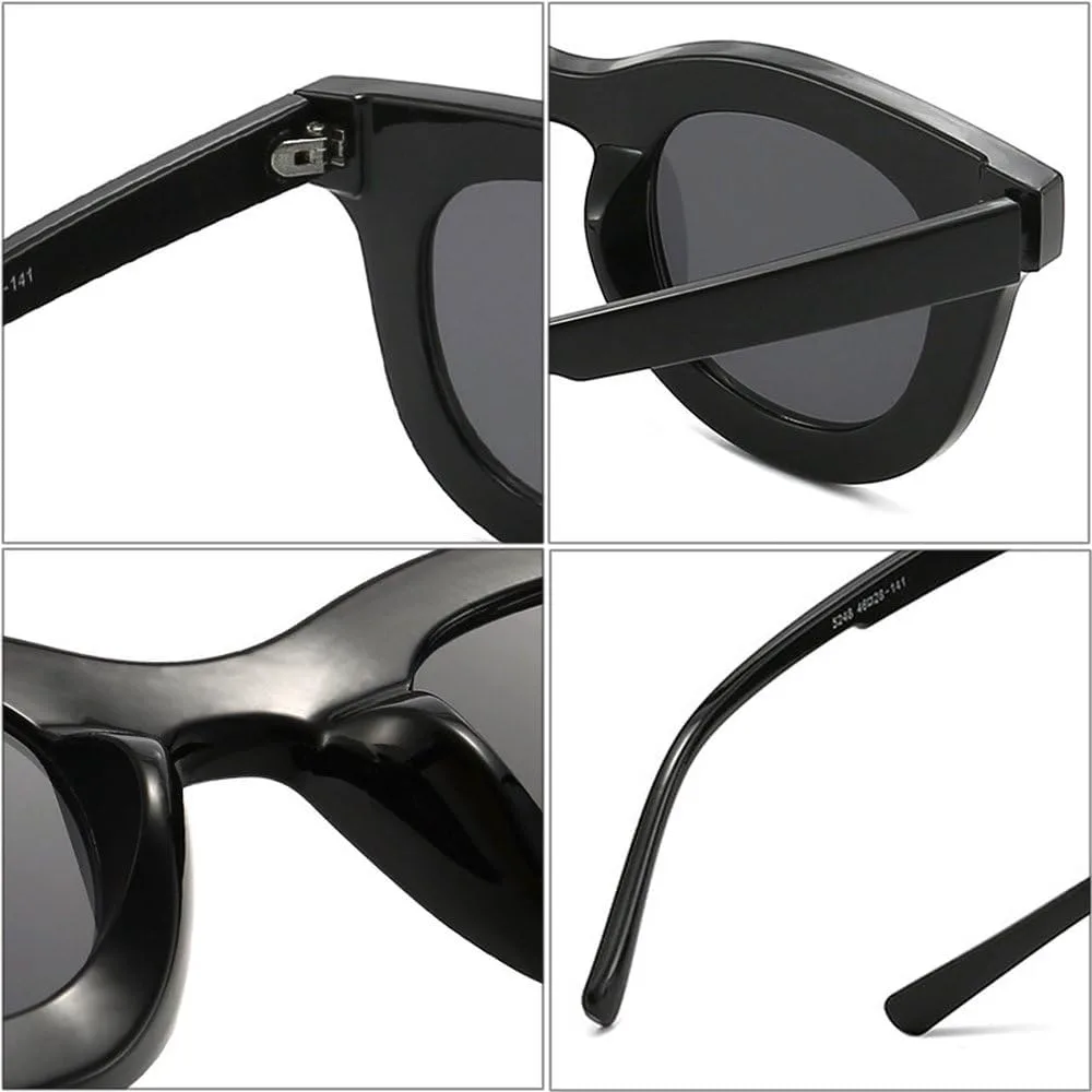 Популярные модные круглые цветные женские солнцезащитные очки в стиле ретро, гелевые цветные очки, солнцезащитные очки UV400 для мужчин SKFGNX, White Gray
Популярные модные круглые цветные женские солнцезащитные очки в стиле ретро, гелевые цветные очки, солнцезащитные очки UV400 для мужчин SKFGNX, White Gray