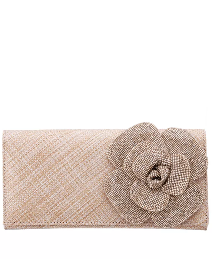 Клатч с крупными кристаллами в виде цветов Nina, коричневый/бежевый
Клатч с крупными кристаллами в виде цветов Nina, коричневый/бежевый